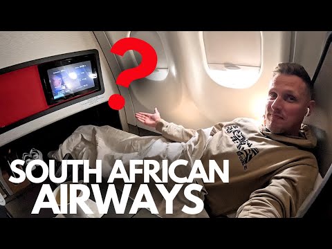 CHAOTIC South African Airways RAN out of FOOD flying to BRAZIL!