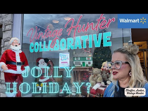 Seeking AND Selling Vintage Christmas | Walmart Jolly Holiday Haul