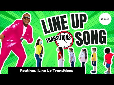 Line up | Children's Song | Song for Kids | Transition | Kids Songs + Nursery Rhymes