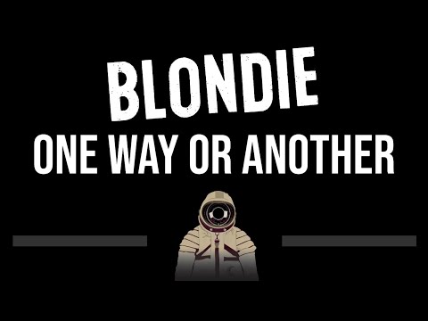 Blondie • One Way Or Another (CC) 🎤 [Karaoke] [Instrumental]