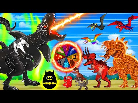 GODZILLA X KONG THE NEW EMPIRE Gorilla T-Rex: Giant Ichthyosaurus, dinosaurs Crossing Animal Cartoon