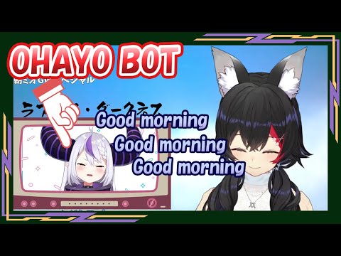 Laplus waking up from sleep.[ENG SUB/hololive]