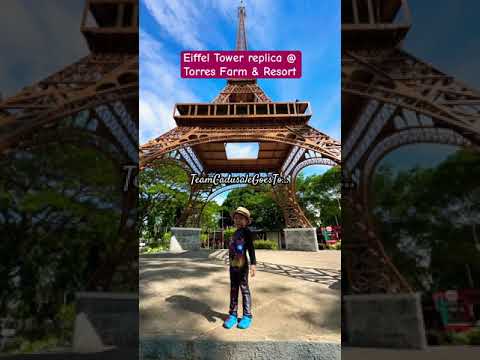 #torresfarmandresort #eiffeltower #replica #swimming #travel #weekend #familyadventures