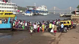 Panaji riverside, jetty, Ferryboat etc