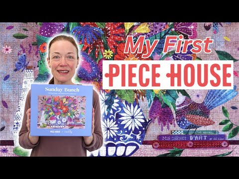 My First Piece House Jigsaw Puzzle - Sunday Bunch by Cris Pliego #jigsawpuzzle #puzzle