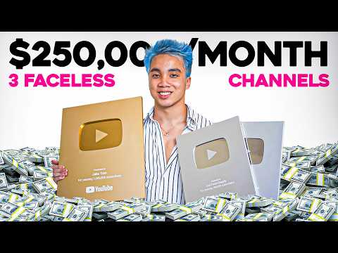 I Make $250,000/Month with 3 Faceless YouTube Channels