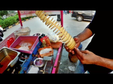 Potato Twister | Hyderabad Street Food | Indian Street Food