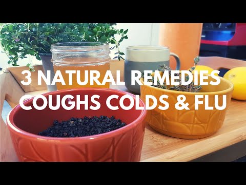 HERBAL REMEDIES FOR COUGHS, COLDS & FLU // KITCHEN REMEDIES!