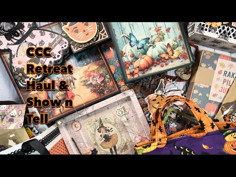 CCC Retreat Haul and Show n Tell | Country Craft Creations