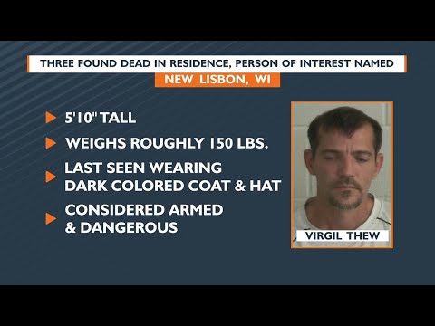 Three found dead in residence, person of interest named