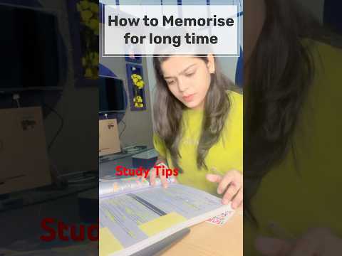 Study Tips 🎯How to Memorise for Long time 📚📖Study Motivation ⏱️ #ca #cs #cma