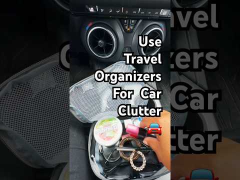 Car Organization Hacks | Cube your clutter #organizing #clutterfree #cleaninghacks