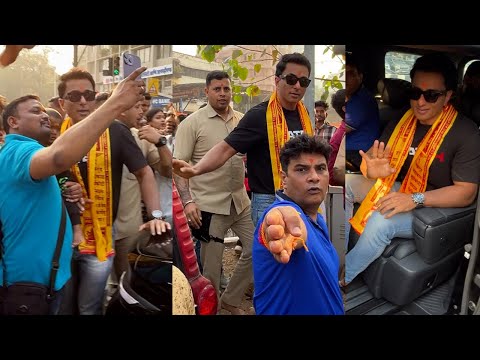 Sonu Sood Visit Siddhivinayak Temple To Seek Blessings For His Upcoming Release Fateh | MS shorts