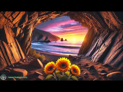 HAPPY Morning Wake Up Music In Norwegian Sea Cave 💖 Boost Positive Energy 432hz