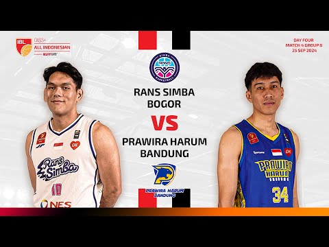 [LIVE] RANS SIMBA BOGOR VS PRAWIRA HARUM BANDUNG | IBL OASIS+ ALL INDONESIAN