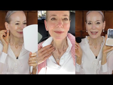 Timeless Style/Makeup Over 60: Trying Jane Iredale; Fine Jewelry Unboxing