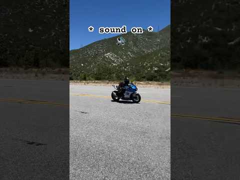 The sound of a full system exhaust on a motorcycle 😎😍 #motorcycle #bikelife #howtorideamotorcycle