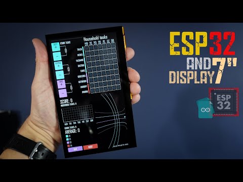 ESP32 S3 with Huge 7" Display (1024x600)