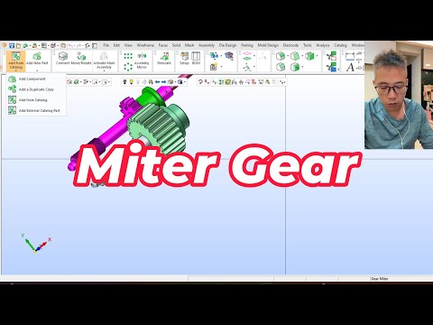 Miter Gear | Unscrew Mold | assembly | adjustment room