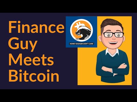 Finance Guy Meets Bitcoin