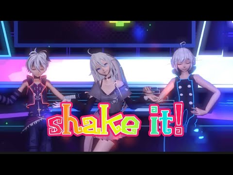 (MMD) - Shake it! - IA/Utatane Piko/V Flower