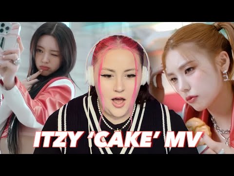 Reacting to ITZY “CAKE” M/V