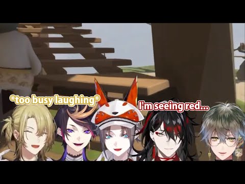 Luca trolling Vox during lantern swing 【NIJISANJI clips】