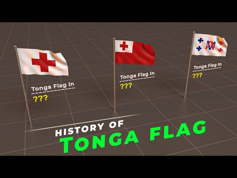 History of Tonga Flag | Evolution of Tonga Flag | Flags of the world |