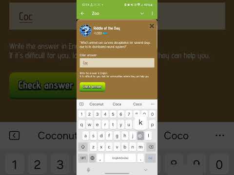 Riddle of the day 4th jan #zoo #zooairdrop #airdrop #crypto #notpixel