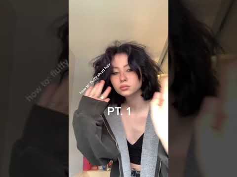 Fluffy Hair Tutorial pt 1 | Short Hair