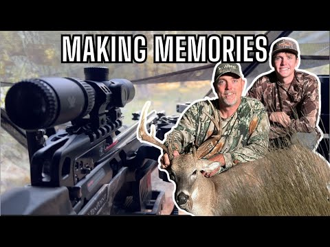 Father & Son's Epic Whitetail Deer Hunt | Heart Shot Success & Family Venison Clean & Cook