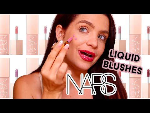 NARS Afterlow Liquid Blushes Swatches All 6 Colors + Review