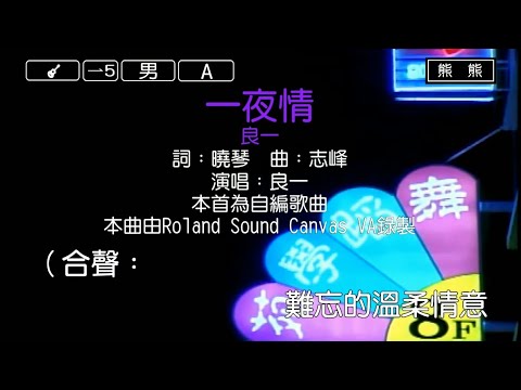 一夜情-良一(Karaoke伴奏)