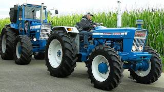 Scores of Old FORD TRACTORS Arriving at Swiss International Classic Tractor Meet