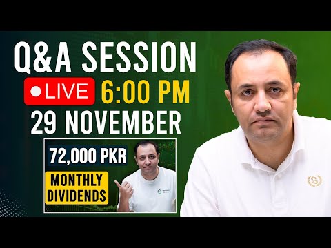 Q&A Session for 72,000 Monthly Dividend video