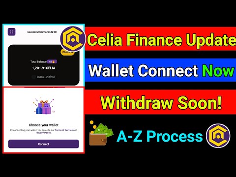 Calia finance wallet connect withdrawal | Calia finance important update today |HowTo Connect Wallet