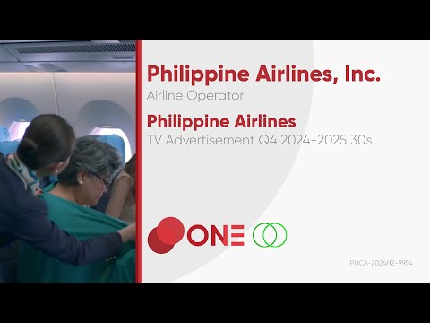 Philippine Airlines TV Ad Q4 2024-2025 30s (Philippines) [ST]