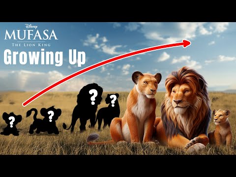 MUFASA THE Lion King Growing Up Compilation | Cartoon Wow