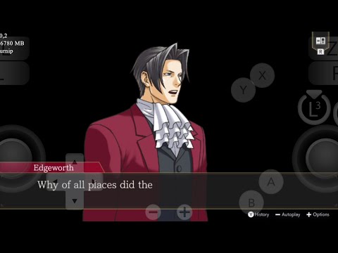 Ace Attorney Investigation Collection DEMO Android Uzuy Xiaomi 11T Pro 12/256 Snapdragon888 Test