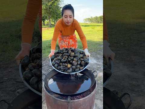 How to cook snail recipe #shortvideo #shorts #cooking #food #recipe