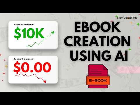 How to Make Money Online Using AI | E-book Creation