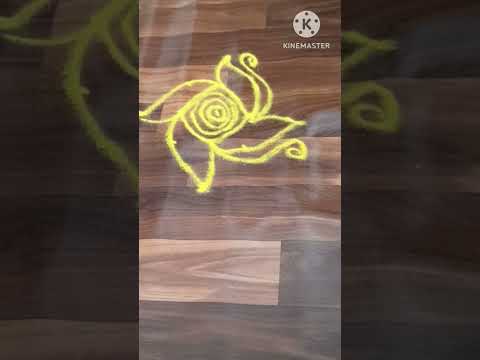 simple rangoli.... for more videos subscribe  to my channel