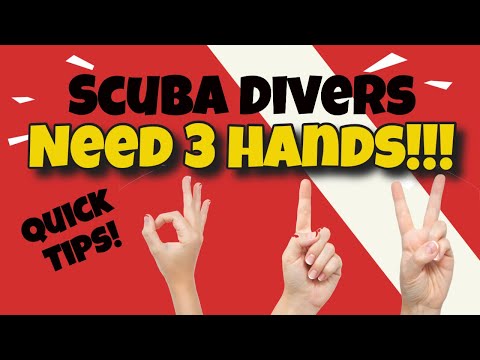 Scuba Divers Need 3 Hands! (Quick Tips)