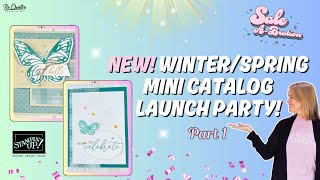 🎉 Part 1: Stampin' Up! NEW Winter/Spring Mini Catalog Launch – Sale-A-Bration Fun!