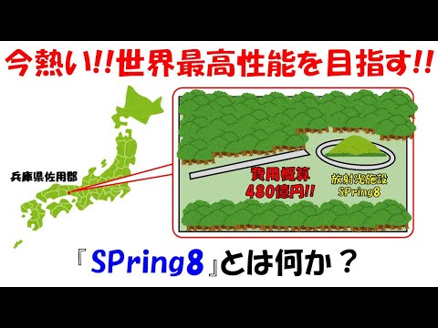 【480億円】文科省が世界最高性能を目指すSPring8とは何か？【分光法】【放射光】