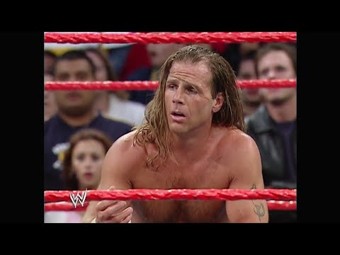 Shawn Michaels screwed by Bischoff + Stone Cold returns as Sheriff - RAW 29 December 2003