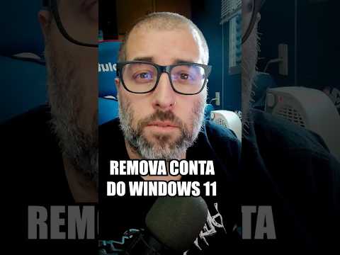 Como remover conta do Windows