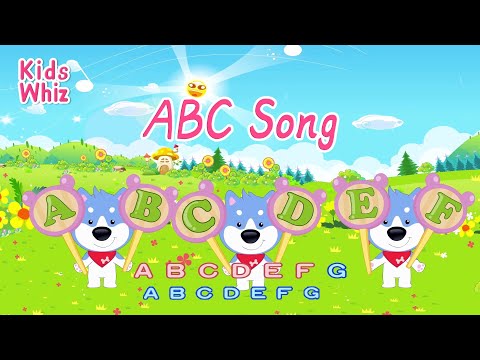 ABC Song | 学英文 | 英文经典儿歌 | 卡通动画 | 开心儿歌 | English kids nursery rhymes |Learn English | Kids Whiz