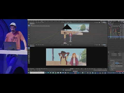 EWILAN'S QUEST: Creating a 2D series with Blender Grease Pencil — Blender Conference 2024