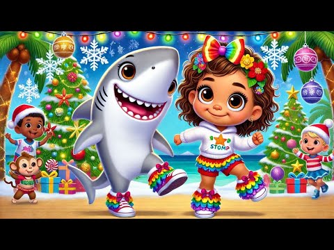 Myrah and Sharky: Jingle Jungle Adventure Dance Song for Kids, Stomp, Clap Your Hands, Jingle Swing